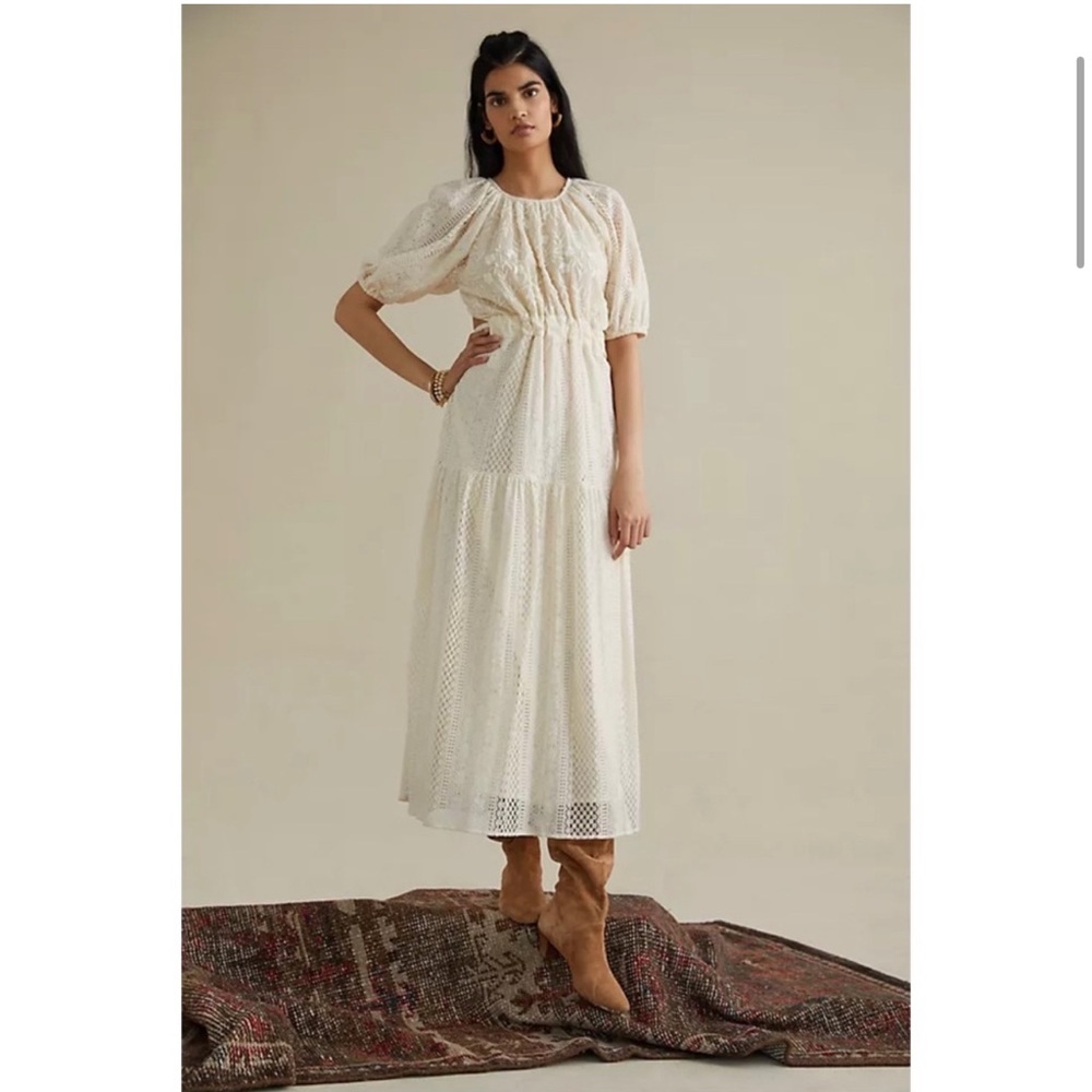 Anthropologie Verb Pallav Singhee Agneza Lace - Picture 2 of 7